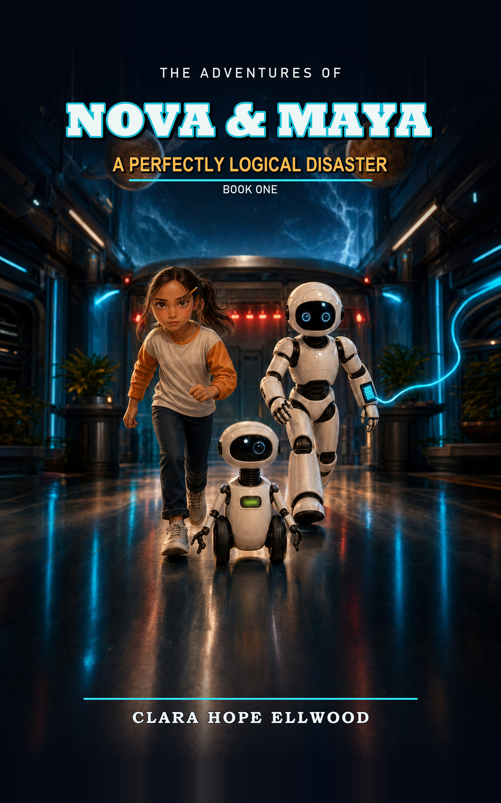 Cover of The Adventures of NOVA and MAYA: A Perfectly Logical Disaster