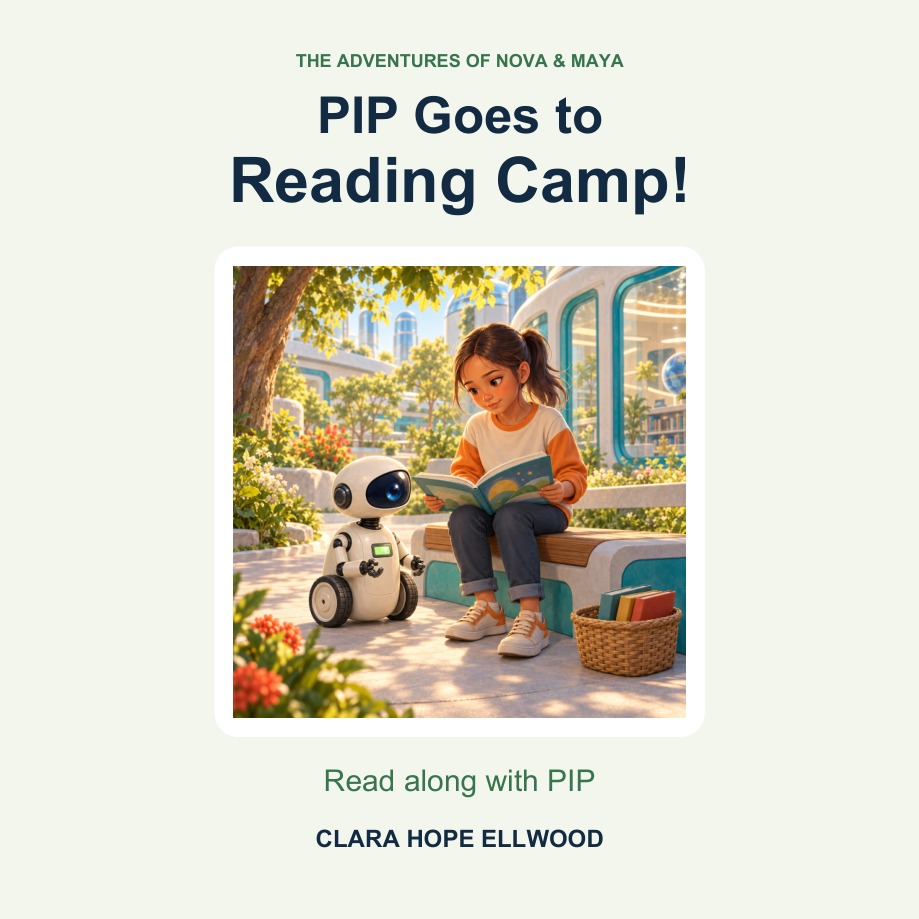 PIP Goes to Reading Camp! - Read along with PIP cover